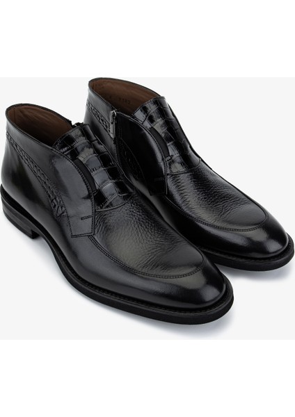 Erkek Hakiki Deri Siyah Klasik Bot 342 9382 Erk Bot SK25-26 Syh Krk/gyk/bfl fiyatları