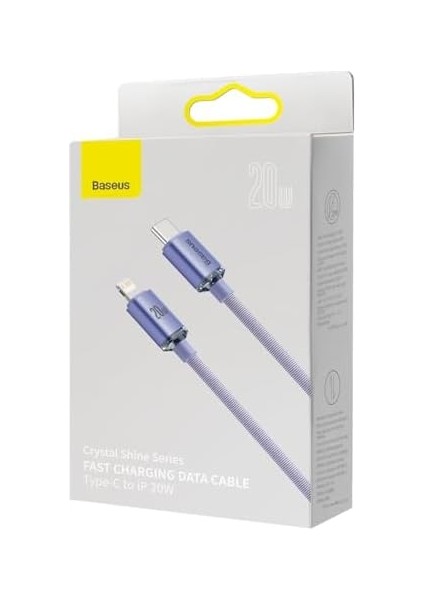 Crystal 20W Type-C To Kablo 1.2m-Mor modelleri