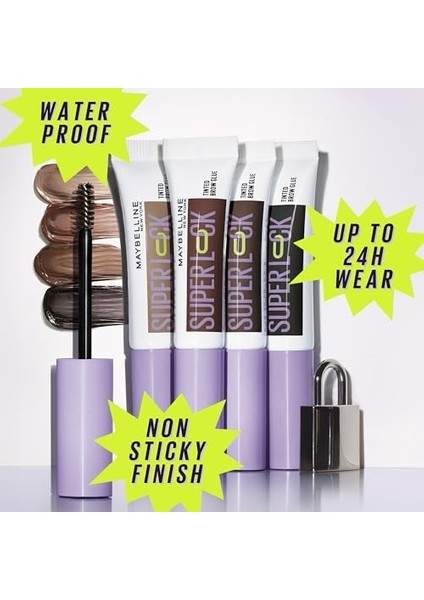 L'oréal Parıs Super Lock Brow Glue Kaş Sabitleyici Maskara - Taupe fiyatları