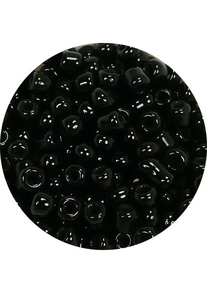 Litaetrend Dökme Cam Kum Boncuk (8/0) 3 mm - 20 Gram - Parlak Siyah - BNC170 fiyatları