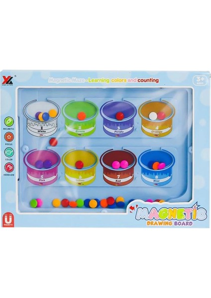 Bfs 677 Steam Renkler ve Sayılar Eğitim Tahtası -Birliktoys