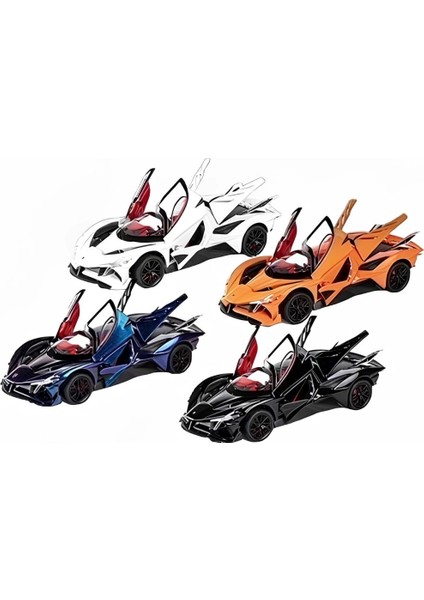 Bfs Sesli Işıklı Metal Model Araba