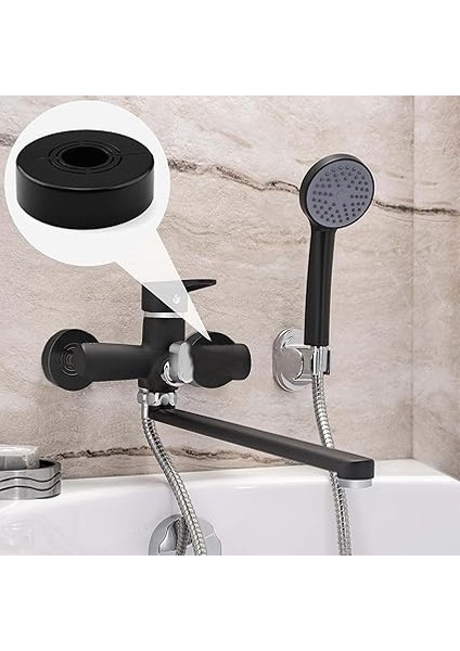 6 Adet Duş Bataryası Rozeti Kapağı Boru Musluk Kapağı Isıtıcı Musluk Rozet Paslanmaz Çelik Valf Delik Musluk Musluk Su Boruları Için Musluk Muslukları (Siyah) fırsatları