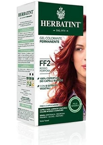 Herbatint Ff2 Rouge Pourpre Kızıl Mor Saç Boyası, 135 ml modelleri