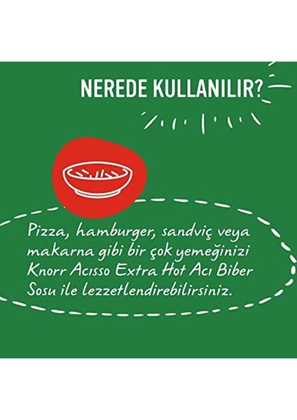 Knorr Acısso Extra Hot Acı Biber Sosu 52 gr fiyatları