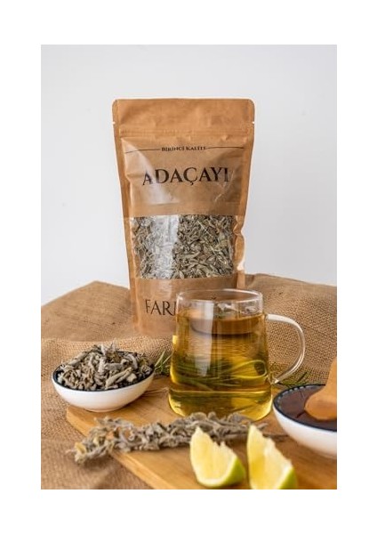 Farmuğla Adaçayı Sıyırma, Farmuğla Kurutulmuş Adaçayı Yaprakları, 100G Paket - Saf, Mutfak Amaçları ve Bitki Çayları Için Ideal, Zengin Aroma fiyatları