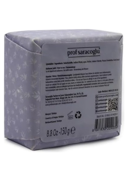 Prof Saracoglu Bıttım Katı Sabun 150G fiyatları