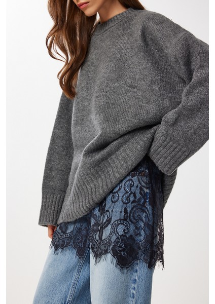 Mini Dantel Etek LRX0017 Siyah indirimleri