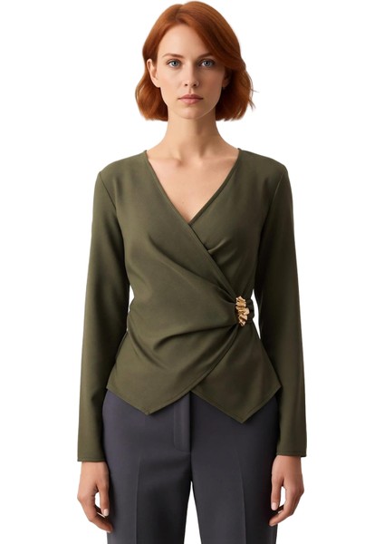 Kadın Toka Detaylı Dar Kesim Dokuma Üst Kaliteli Şık Rahat Modern Zarif Günlük fiyatları