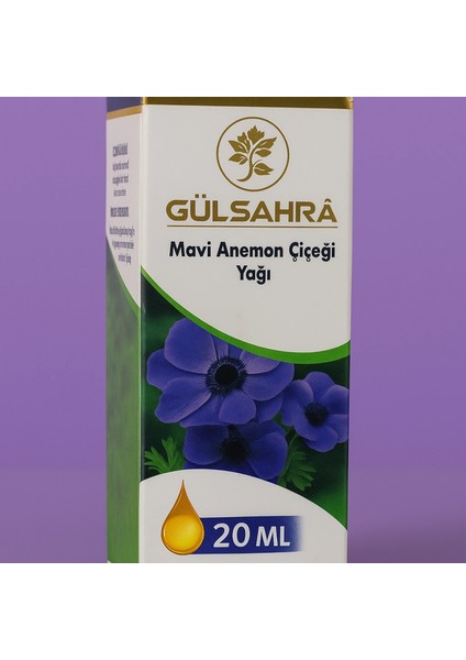 Mavi Anemon Çiçeği Yağı 20 ml