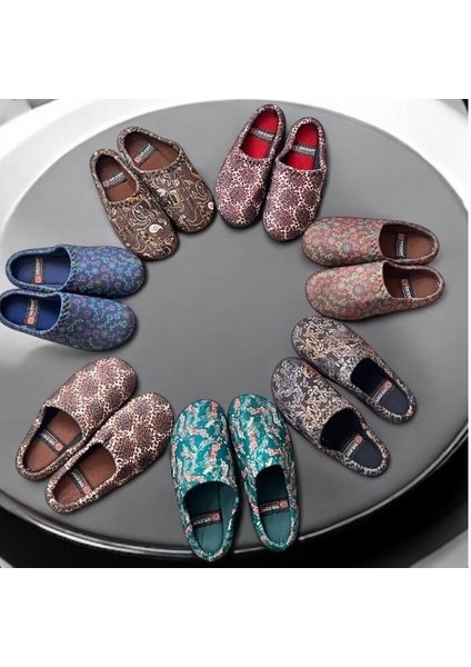 Kadın Ev Terlik ( 3lü Set ) Halı Terliği Zenne Gezer Gondol Kadın Terlik