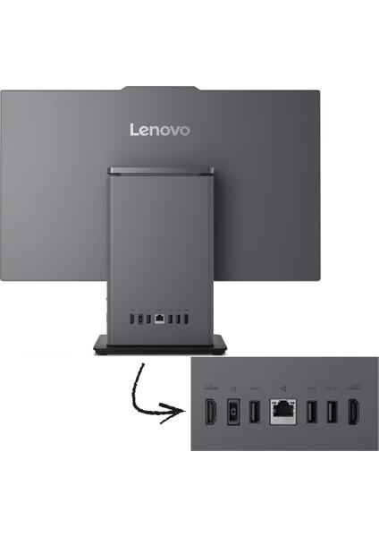 Thinkcentre Neo 50A Gen5 I5-13420H 16GB 512GB SSD 12SC000QTR 23.8 Fhd Freedos Aıo Bilgisayar fırsatları