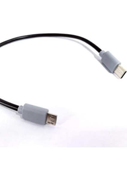 Type-C To Mikro USB Kablosu, USB Tip C - Mikro B Otg Kablosu Erkek - Erkek Şarj Veri Iletimi, 30 Santimetre Kablo (ZR796-30CM Kablo) modelleri