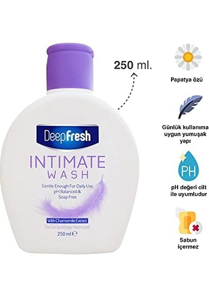 Deep Fresh Intimate Dış Genital Bölge Yıkama Jeli 250 ml 1 Paket (1 x 250 Ml) fiyatları