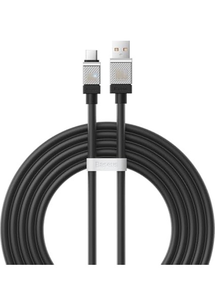 Serisi Hızlı Şarj Kablosu USB To Type-C 100W, 2m, Siyah modelleri