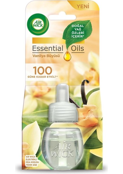 Wick Elektrikli Oda Kokusu Yedek Şişe Vanilya