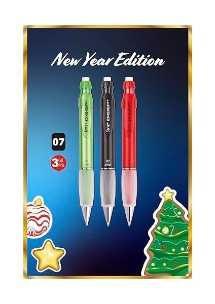 Deep Mekanık Kur Yılbası Kutusu Set C modelleri