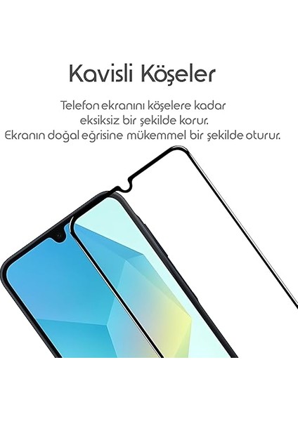 Samsung Galaxy A16 Için Ekran Koruyucu 9h Sertlikte Anti-Static Temperli Cam Görüntü Kalitesini ve Dokunmatiği Etkilemeyen Çizilme ve Darbelere Karşı Ekranı Kaplayan Premium Galaxy A16 Koruma fırsatları