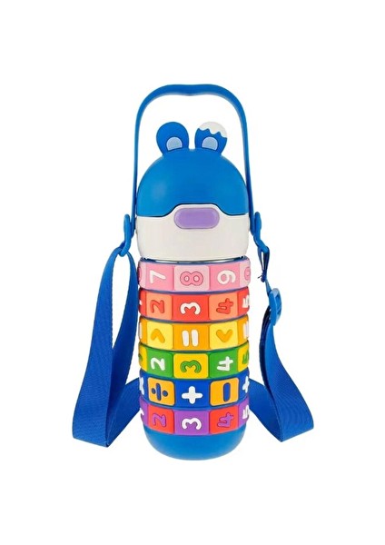 3 Adet Vagonlife Çelik Termos 430 ml Mavi VGN-30031