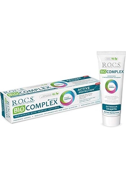 R.o.c.s. Bio Kompleks Tam Koruma Diş Macunu, 94G