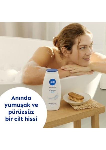 Nivea Creme Soft Kremsi Dokunuş Duş Jeli 750ML ve Q10 Sıkılaştırıcı Nemlendrici Vücut Bakım Losyonu 250ML