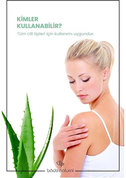 Natural Aloe Vera JEL%100 Doğal 100 ml fırsatları