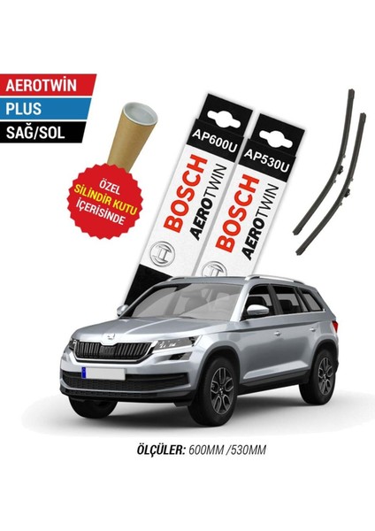 Skoda Kodiaq 2021 Model Silecek Takımı Ön Bosch Aerotwin Plus