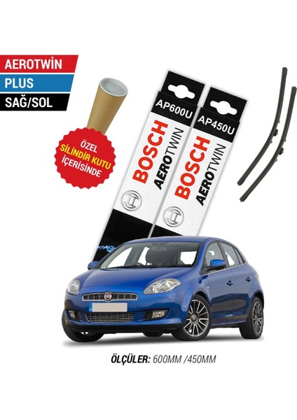Fiat Bravo 2012 Model Silecek Takımı Ön Bosch Aerotwin Plus