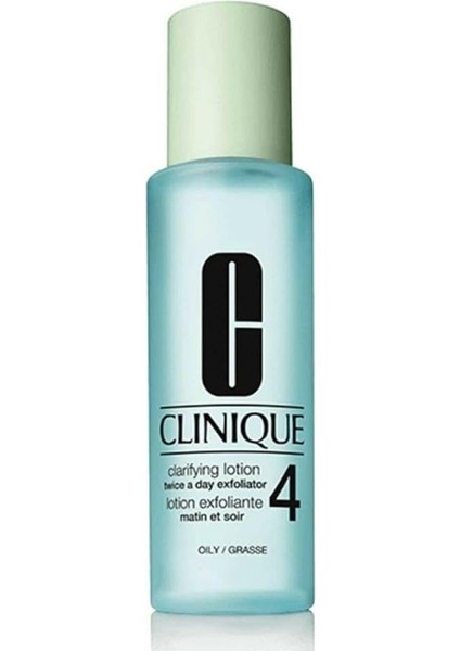 Clinique Clarifying Lotion 4 - Karma ve Yağlı Ciltler Için Temizleyici Tonik 200ML