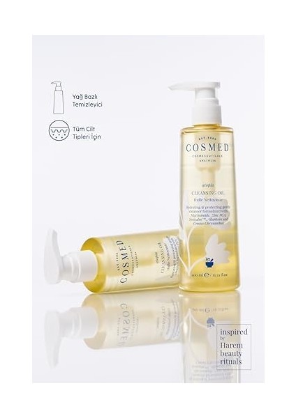Cosmed Yüz ve Vücut Için Temizleme Yağı - Yağ Bazlı Temizleyici