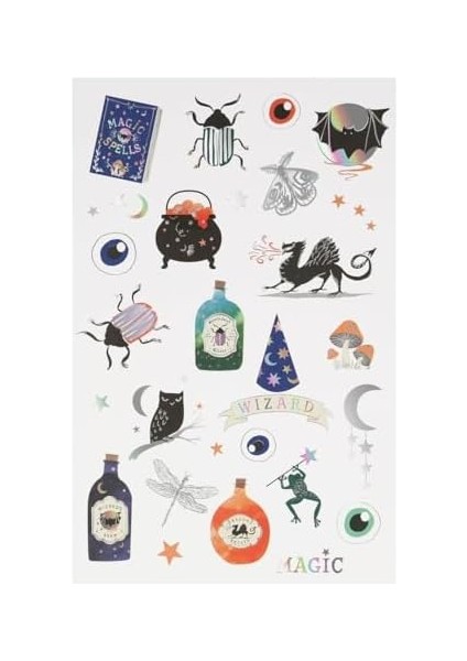 Meri Meri - Making Magic Tattoos - Make Magic Geçici Dövmeler (2&apos;li) fiyatları