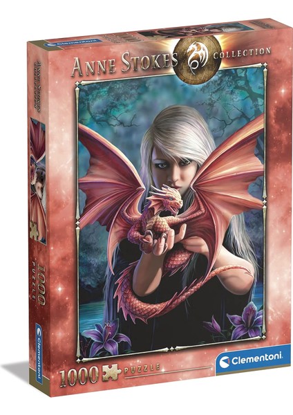 - 1000 Parça Anne Stokes Yetişkin Puzzle - Dragonkin - 39640
