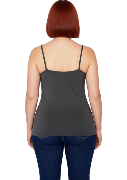 Kadın Degaje Yaka Ince Askılı Sandy Dokuma Polyester Bluz Günlük Casual Kullanım Için Şık ve fırsatları