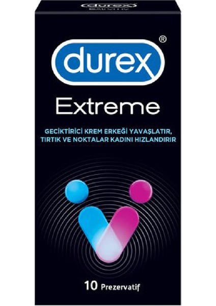 2 Adet Durex Prezervatif Extreme 10'lu fiyatları