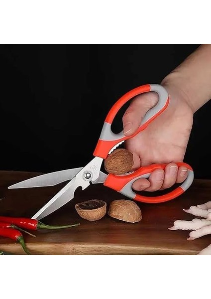 Ergonomik Mutfak, Turuncu-Gri, Paslanmaz Çelik modelleri