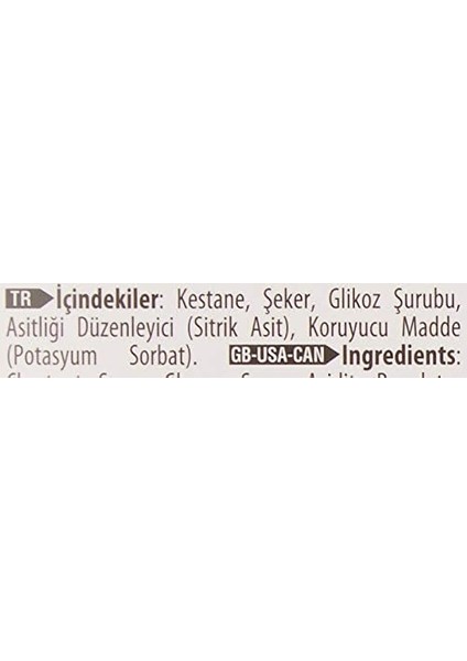 Malatya Pazarı Kestane Şekeri 180 gr