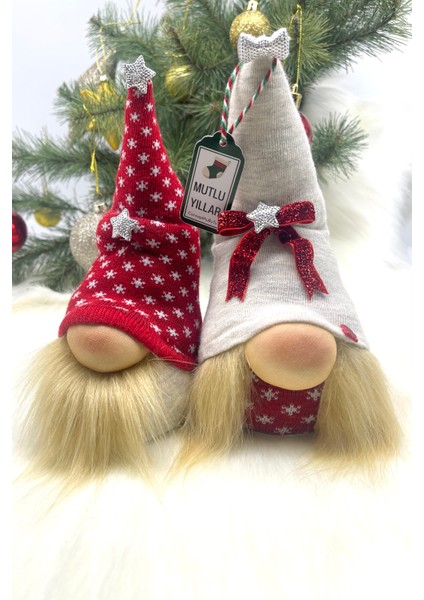 2’li Aşk ve Şans Cücesi, Gnome , Sevgiliye ,yılbaşı Süsü, Yeniyıl Seti fırsatları