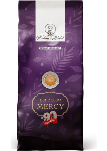 Amasyalı Kahveci Bekir Mercy Espresso Kahve Çekirdek 250G