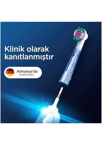 Oral-B 3D White X-Filament Şarjlı Diş Fırçası Yedek Başlığı 2 Adet modelleri