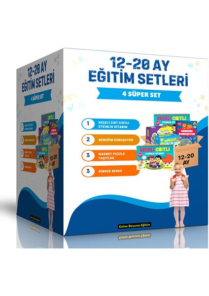 12-20 Ay Temel Eğitim Seti (4 Set)