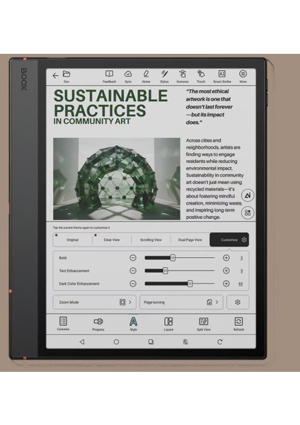 Note Air 5 C E Kitap Okuyucu + Orijinal Kılıf modelleri