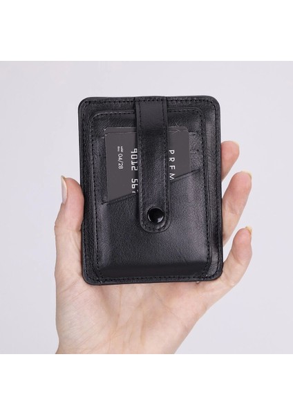 Hakiki Deri, El Yapımı Kartlık BLWL20 Rst1 Siyah modelleri