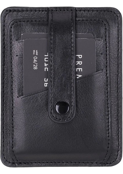 Hakiki Deri, El Yapımı Kartlık BLWL20 Rst1 Siyah indirimleri