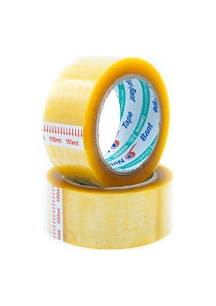 Şeffaf Koli Bandı - 45MM*100MT - 38 Mikron - Akrilik (6 Adet) modelleri