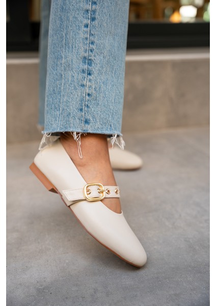 Victor Ekru Deri Gold Tokalı Babet fırsatları