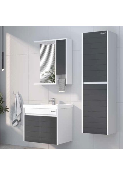 Vesta Banyo Dolabı 65 cm (Boy Dolabı Dahil Değildir.)