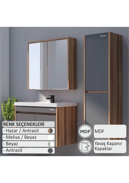 Cool Banyo Dolabı 100 cm (Boy Dolabı Dahil Değildir.) fiyatları