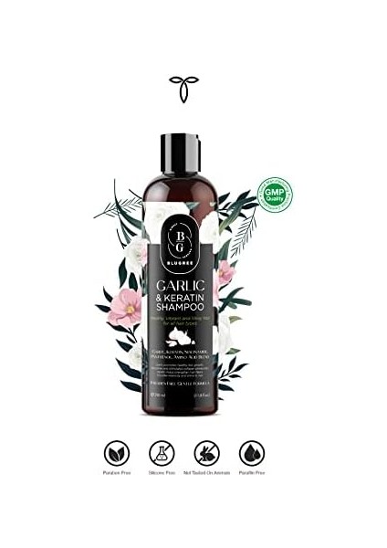 Blugree Sarımsak ve Keratin Dökülme Karşıtı Şampuan 350 ml