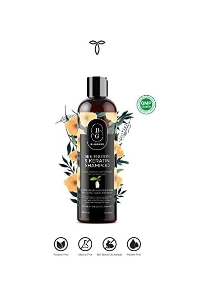 Blugree Ipek Proteini ve Keratin Hacim Şampuanı 350 ml