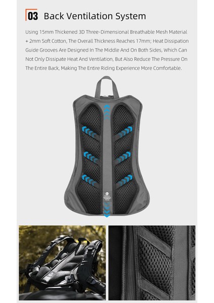 Mechanic x MJX2005BK 23L Su Geçirmez Molle Motorcu Sırt Çantası – Kask Tutucu, Yağmur Kılıfı modelleri